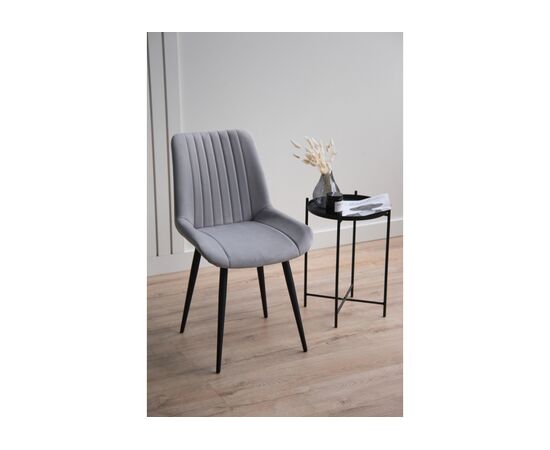 Стул на металлокаркасе Седа 360 светло-серый (zd 960) / черный np, изображение 2 | Интернет магазин мебели и декора LifeDekor