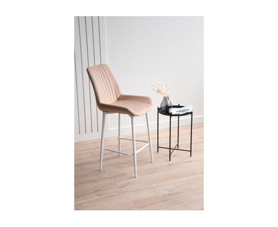 Барный стул Седа 360 бежевый (zd 210) / белый np, изображение 3 | Интернет магазин мебели и декора LifeDekor