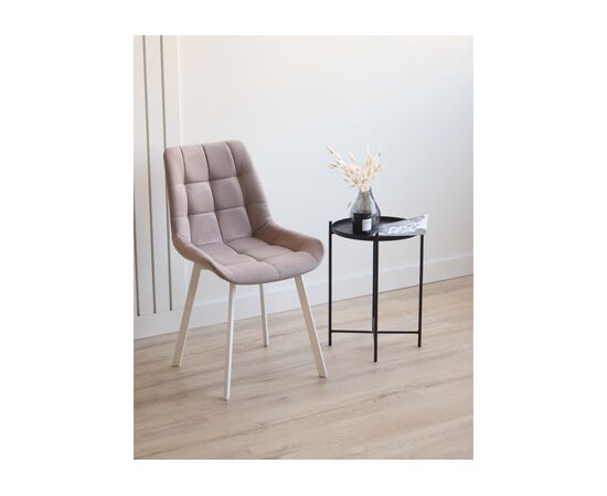 Стул на металлокаркасе Челси 360 П латте (zd 290) / белый np, изображение 2 | Интернет магазин мебели и декора LifeDekor