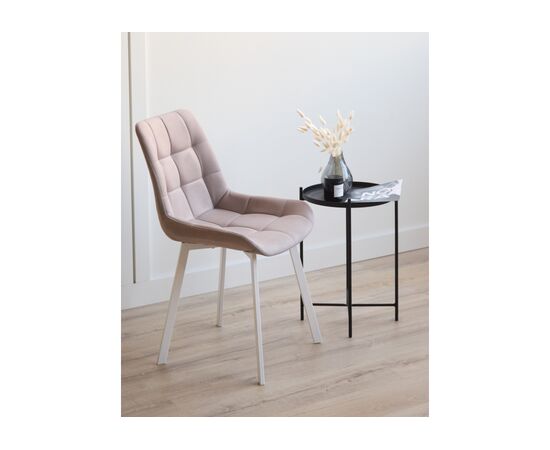 Стул на металлокаркасе Челси 360 П латте (zd 290) / белый np, изображение 3 | Интернет магазин мебели и декора LifeDekor