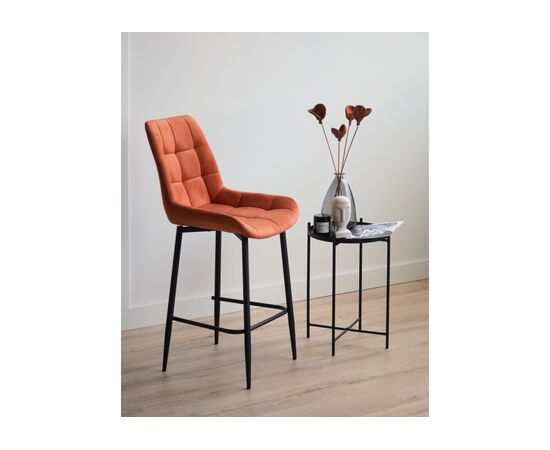 Барный стул Челси 360 терракотовый (zd 432) / черный np, изображение 2 | Интернет магазин мебели и декора LifeDekor