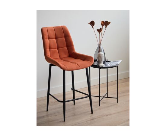 Барный стул Челси 360 терракотовый (zd 432) / черный np, изображение 3 | Интернет магазин мебели и декора LifeDekor