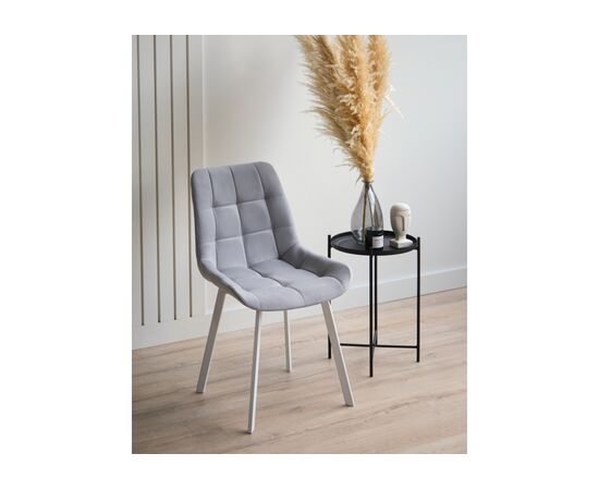 Стул на металлокаркасе Челси 360 П светло-серый (zd 960) / белый np, изображение 3 | Интернет магазин мебели и декора LifeDekor