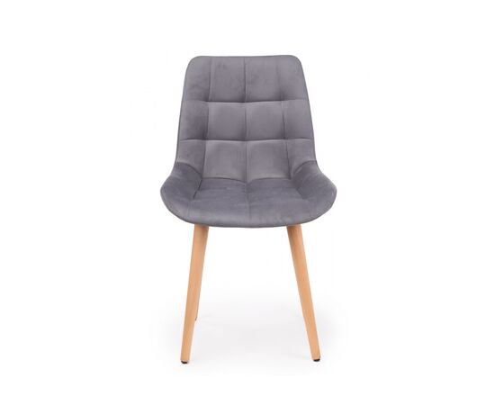 Стул деревянный Челси темно-серый (zd 995) / светлое дерево np, изображение 4 | Интернет магазин мебели и декора LifeDekor