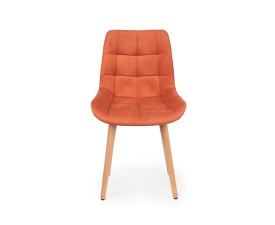 Стул деревянный Челси терракотовый (zd 432) / светлое дерево np, изображение 4 | Интернет магазин мебели и декора LifeDekor