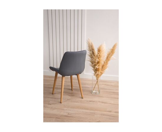 Стул деревянный Седа темно-серый (zd 995) / светлое дерево np, изображение 9 | Интернет магазин мебели и декора LifeDekor