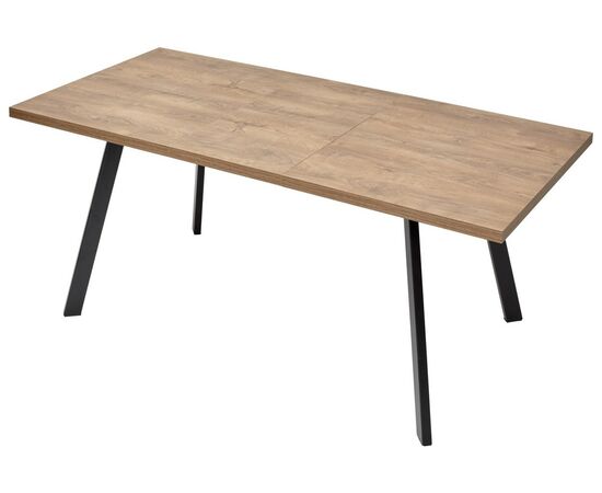 Стол BRICK M 120 Дуб Канзас/ Черный М-City, изображение 6 | Интернет магазин мебели и декора LifeDekor