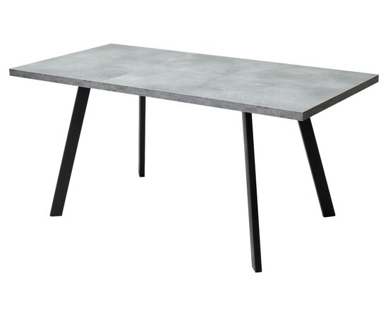 Стол BRICK M 120 Бетон Портленд/ Черный М-City, изображение 7 | Интернет магазин мебели и декора LifeDekor