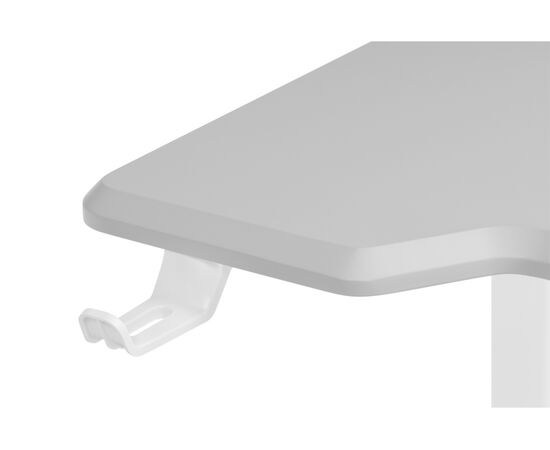 Компьютерный стол Маркос 140х80 тауп / белый, изображение 8 | Интернет магазин мебели и декора LifeDekor