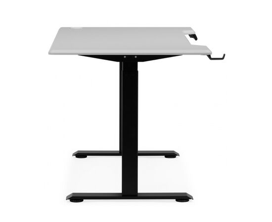 Компьютерный стол Маркос 140х80 тауп / черный, изображение 5 | Интернет магазин мебели и декора LifeDekor