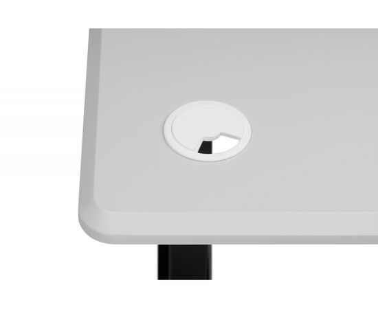 Компьютерный стол Маркос 140х80 тауп / черный, изображение 8 | Интернет магазин мебели и декора LifeDekor