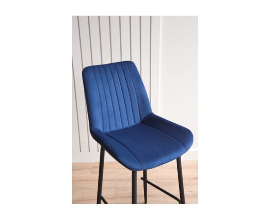 Барный стул Седа 360 синий (zd 798) / черный np, изображение 8 | Интернет магазин мебели и декора LifeDekor