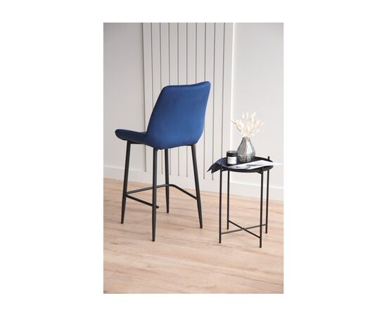 Барный стул Седа 360 синий (zd 798) / черный np, изображение 10 | Интернет магазин мебели и декора LifeDekor