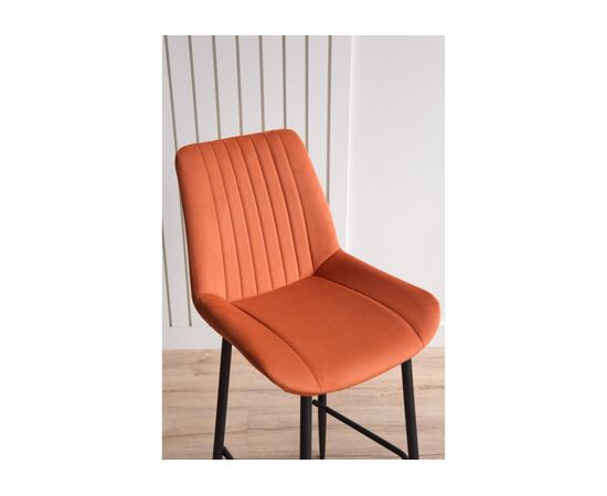 Барный стул Седа 360 терракотовый (zd 432) / черный np, изображение 8 | Интернет магазин мебели и декора LifeDekor