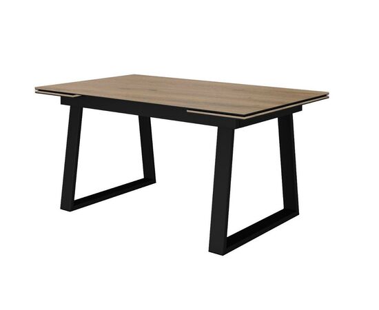 Стол DikLine DZ160 дуб галифакс/черный (2 уп.) | Интернет магазин мебели и декора LifeDekor