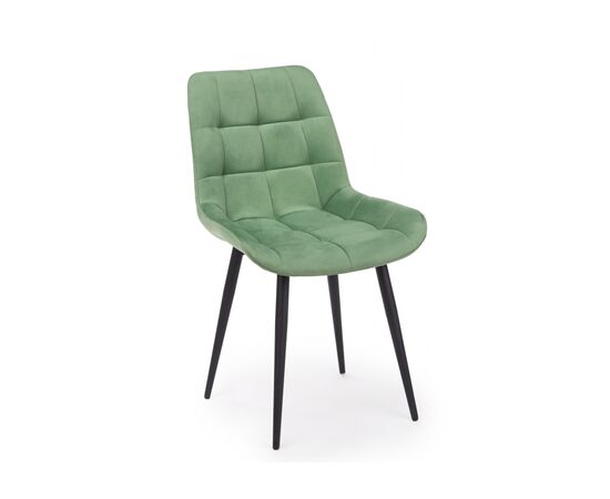 Стул на металлокаркасе Челси 360 К фисташковый (zd 651) / черный np, изображение 4 | Интернет магазин мебели и декора LifeDekor