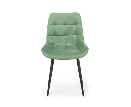 Стул на металлокаркасе Челси 360 К фисташковый (zd 651) / черный np, изображение 6 | Интернет магазин мебели и декора LifeDekor