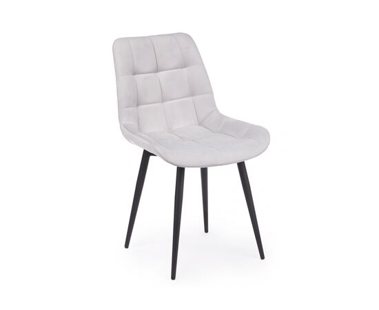 Стул на металлокаркасе Челси 360 К светло-серый (zd 960) / черный np, изображение 4 | Интернет магазин мебели и декора LifeDekor