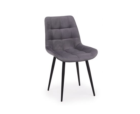 Стул на металлокаркасе Челси 360 К темно-серый (zd 995) / черный np, изображение 4 | Интернет магазин мебели и декора LifeDekor