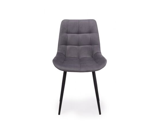 Стул на металлокаркасе Челси 360 К темно-серый (zd 995) / черный np, изображение 5 | Интернет магазин мебели и декора LifeDekor