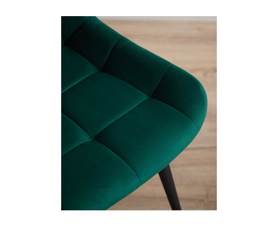 Стул на металлокаркасе Челси 360 К зеленый (zd 667) / черный np, изображение 9 | Интернет магазин мебели и декора LifeDekor