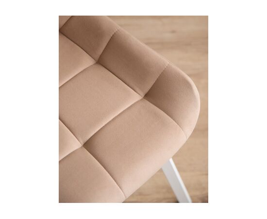 Стул на металлокаркасе Челси 360 П бежевый (zd 210) / белый np, изображение 9 | Интернет магазин мебели и декора LifeDekor