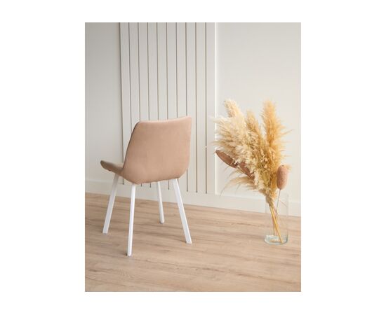 Стул на металлокаркасе Челси 360 П бежевый (zd 210) / белый np, изображение 10 | Интернет магазин мебели и декора LifeDekor