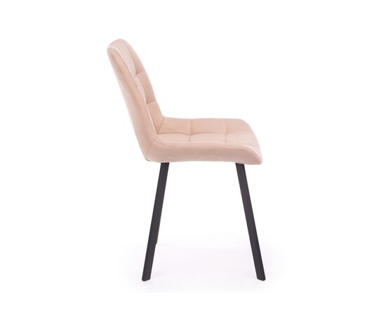 Стул на металлокаркасе Челси 360 П бежевый (zd 210) / черный np, изображение 6 | Интернет магазин мебели и декора LifeDekor