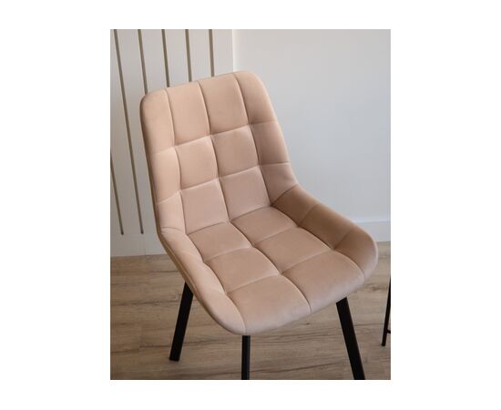 Стул на металлокаркасе Челси 360 П бежевый (zd 210) / черный np, изображение 8 | Интернет магазин мебели и декора LifeDekor