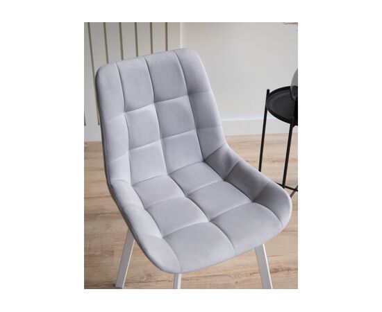 Стул на металлокаркасе Челси 360 П светло-серый (zd 960) / белый np, изображение 8 | Интернет магазин мебели и декора LifeDekor