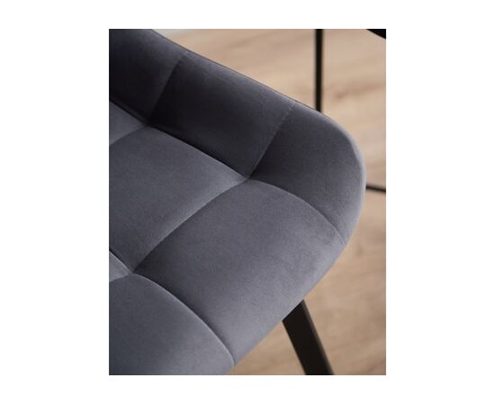 Стул на металлокаркасе Челси 360 П темно-серый (zd 995) / черный np, изображение 9 | Интернет магазин мебели и декора LifeDekor