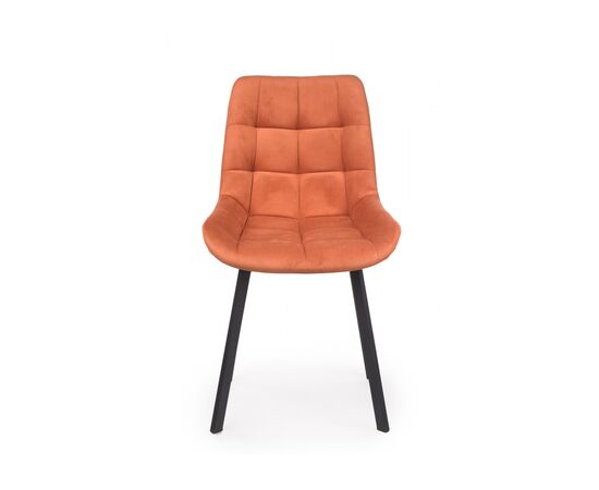 Стул на металлокаркасе Челси 360 П терракотовый (zd 432) / черный np, изображение 6 | Интернет магазин мебели и декора LifeDekor