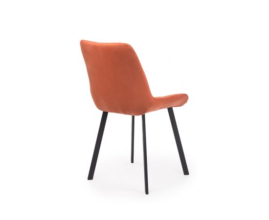 Стул на металлокаркасе Челси 360 П терракотовый (zd 432) / черный np, изображение 7 | Интернет магазин мебели и декора LifeDekor