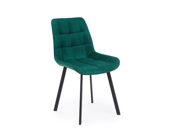 Стул на металлокаркасе Челси 360 П зеленый (zd 667) / черный np, изображение 4 | Интернет магазин мебели и декора LifeDekor