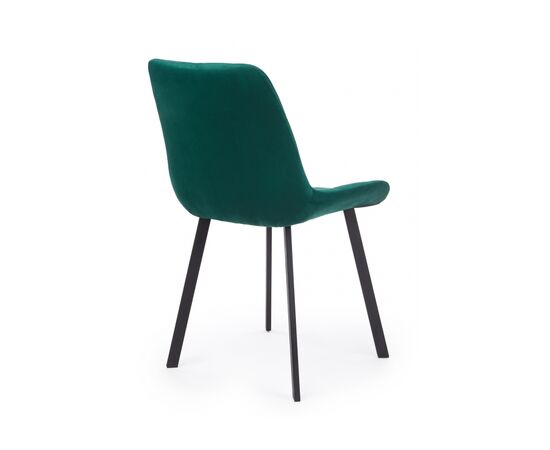 Стул на металлокаркасе Челси 360 П зеленый (zd 667) / черный np, изображение 7 | Интернет магазин мебели и декора LifeDekor