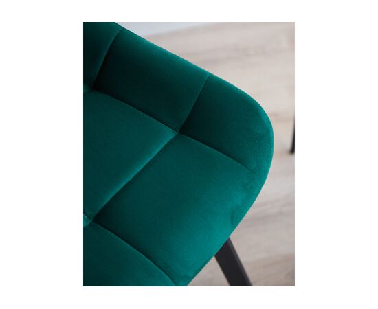 Стул на металлокаркасе Челси 360 П зеленый (zd 667) / черный np, изображение 9 | Интернет магазин мебели и декора LifeDekor