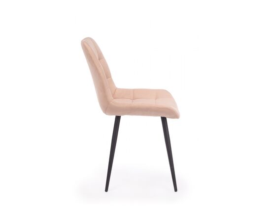 Стул на металлокаркасе Челси К бежевый (zd 210) / черный np, изображение 5 | Интернет магазин мебели и декора LifeDekor