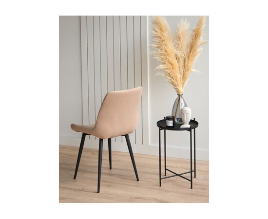 Стул на металлокаркасе Челси К бежевый (zd 210) / черный np, изображение 9 | Интернет магазин мебели и декора LifeDekor