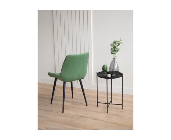 Стул на металлокаркасе Челси К фисташковый (zd 651) / черный np, изображение 9 | Интернет магазин мебели и декора LifeDekor