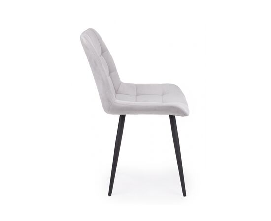 Стул на металлокаркасе Челси К светло-серый (zd 960) / черный np, изображение 5 | Интернет магазин мебели и декора LifeDekor