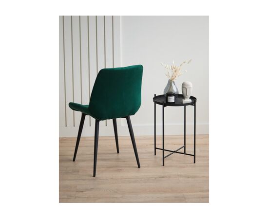 Стул на металлокаркасе Челси К зеленый (zd 667) / черный np, изображение 9 | Интернет магазин мебели и декора LifeDekor