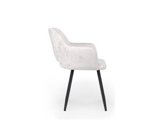 Стул на металлокаркасе Эолин 360 светло-бежевый (simple 011) / черный, изображение 4 | Интернет магазин мебели и декора LifeDekor