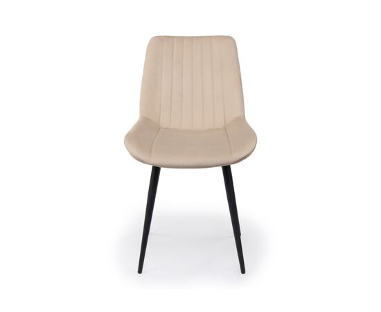 Стул на металлокаркасе Седа 360 бежевый (zd 210) / черный np, изображение 5 | Интернет магазин мебели и декора LifeDekor