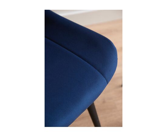 Стул на металлокаркасе Седа 360 синий (zd 798) / черный np, изображение 9 | Интернет магазин мебели и декора LifeDekor