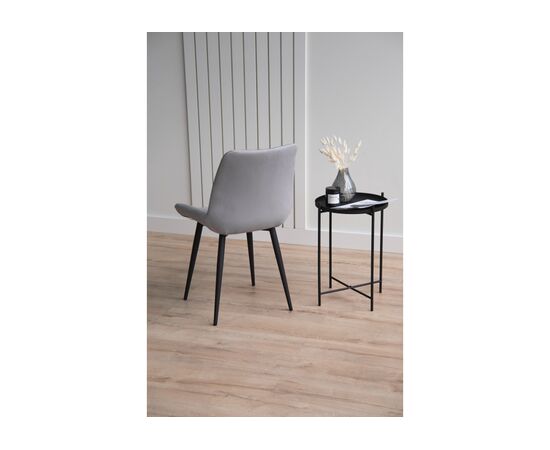 Стул на металлокаркасе Седа 360 светло-серый (zd 960) / черный np, изображение 10 | Интернет магазин мебели и декора LifeDekor