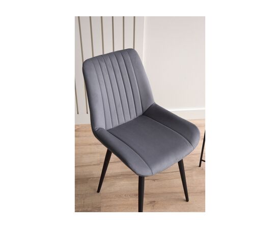 Стул на металлокаркасе Седа 360 темно-серый (zd 995) / черный np, изображение 8 | Интернет магазин мебели и декора LifeDekor