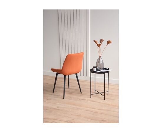 Стул на металлокаркасе Седа 360 терракотовый (zd 432) / черный np, изображение 8 | Интернет магазин мебели и декора LifeDekor