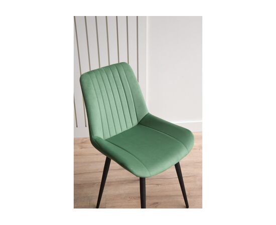 Стул на металлокаркасе Седа фисташковый (zd 651) / черный np, изображение 7 | Интернет магазин мебели и декора LifeDekor