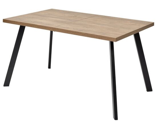 Стол BRICK M 120 Дуб Канзас/ Черный М-City | Интернет магазин мебели и декора LifeDekor