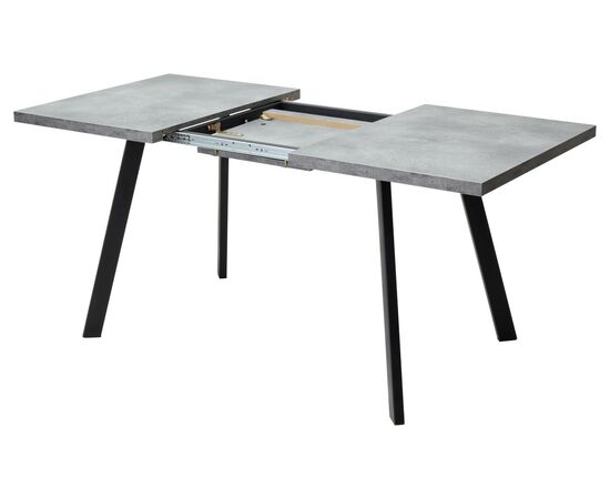 Стол BRICK M 120 Бетон Портленд/ Черный М-City, изображение 8 | Интернет магазин мебели и декора LifeDekor